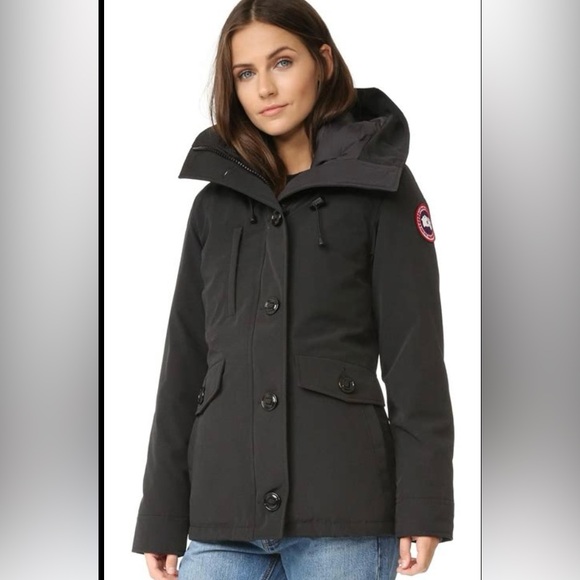 Canada Goose Rideau Parka Jacket-Navy Blue - Picture 16 of 17